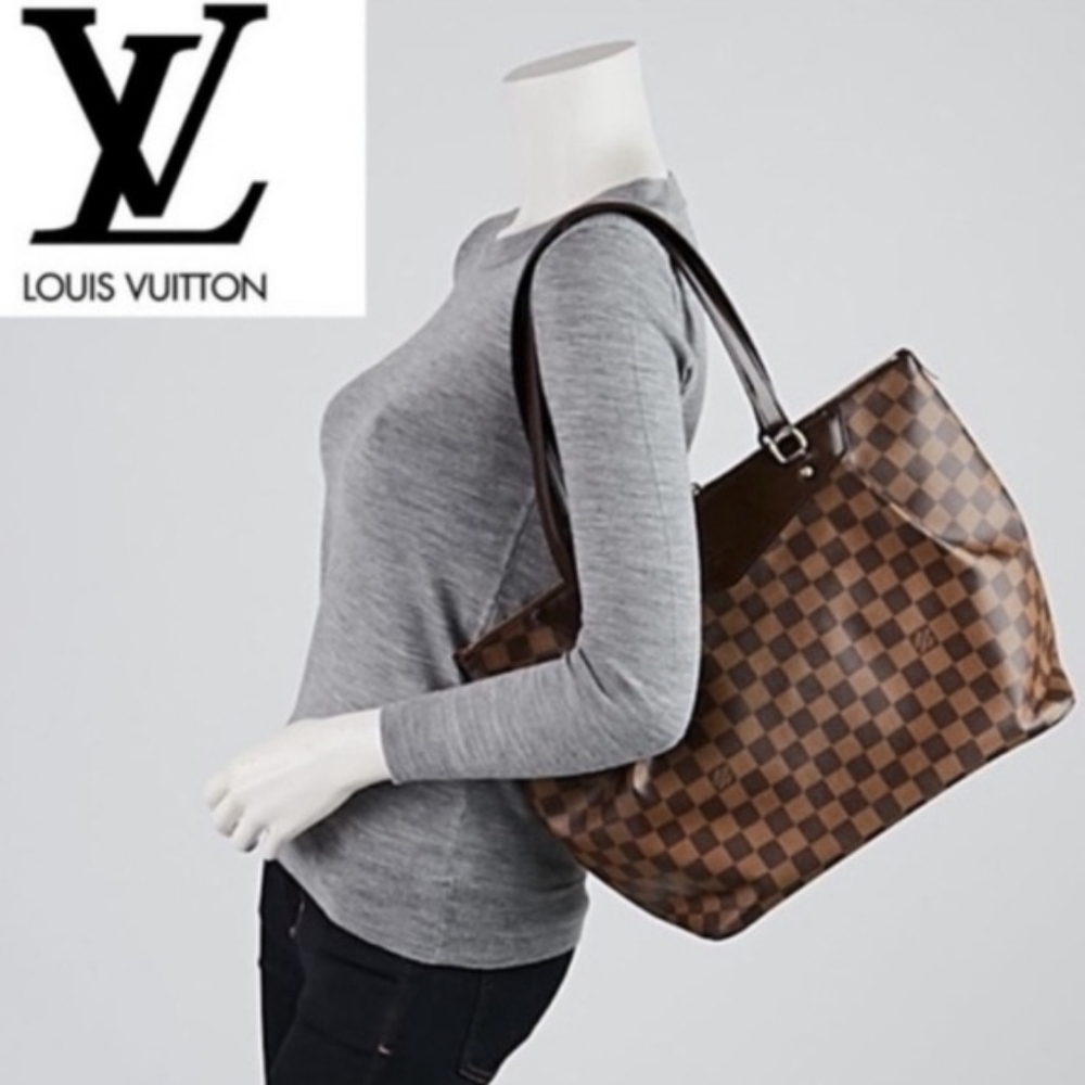 Authentic Louis Vuitton Westminster Damier Ebene GM! Tote Bag Shoulder Bag! GUC! - Picture 9 of 17